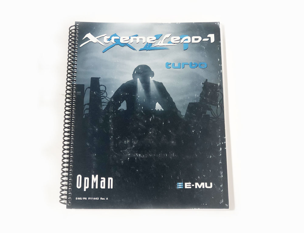 Operation Manual, XL-1