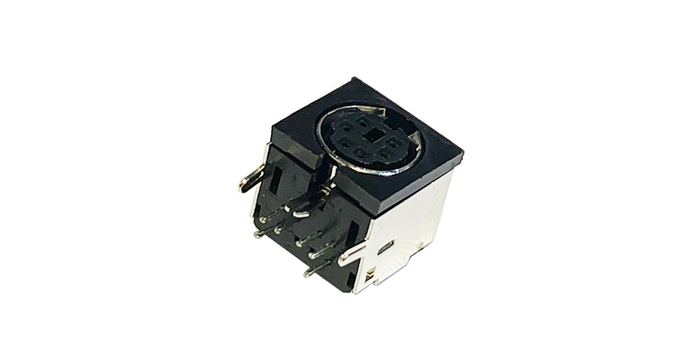 DIN socket, 6-pin