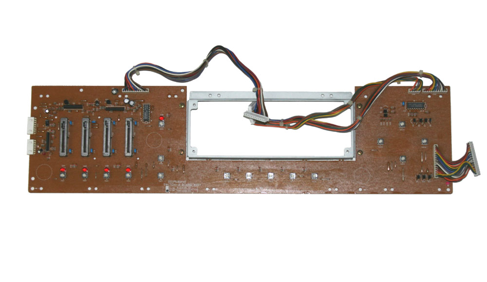 Panel board, left, Roland A-80 