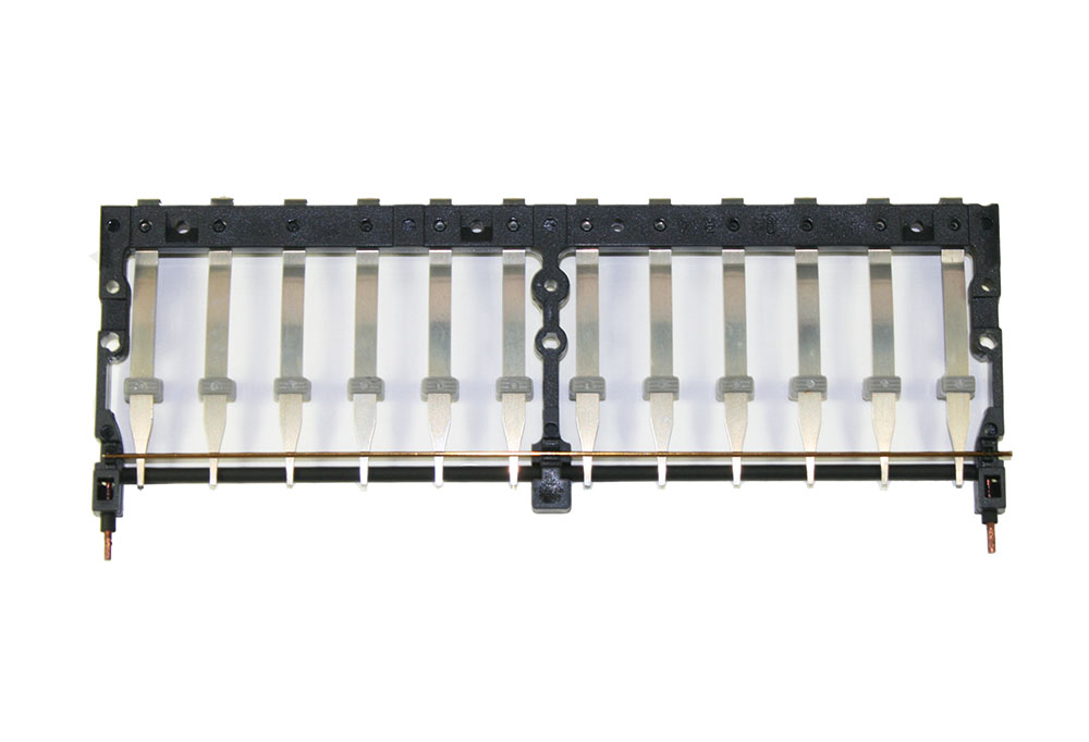 Key contact assembly, 12-note