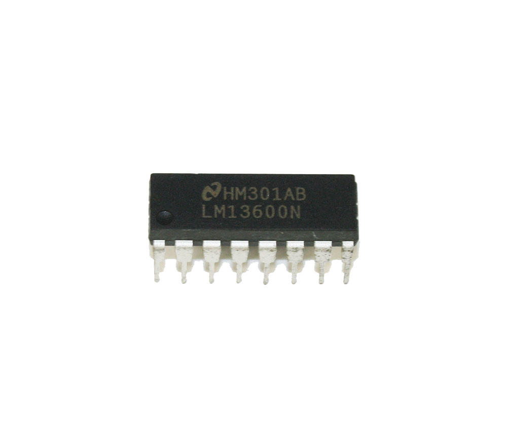 IC, LM13600N op amp