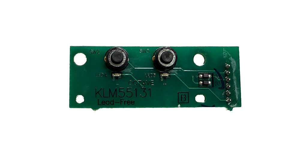 Octave switch board, Korg