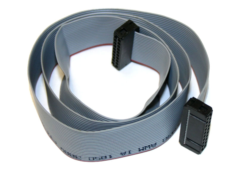 Ribbon cable, 25-inch, 20-pin