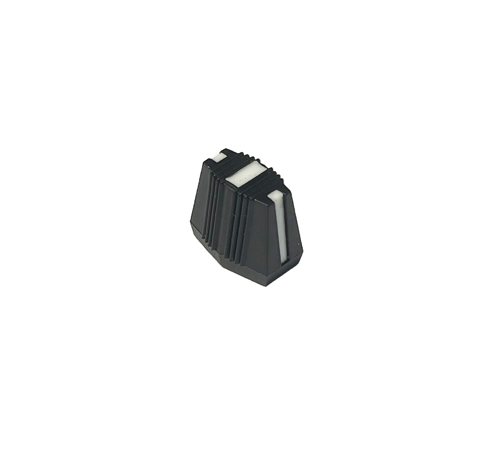 Slider knob, white indicator, Korg