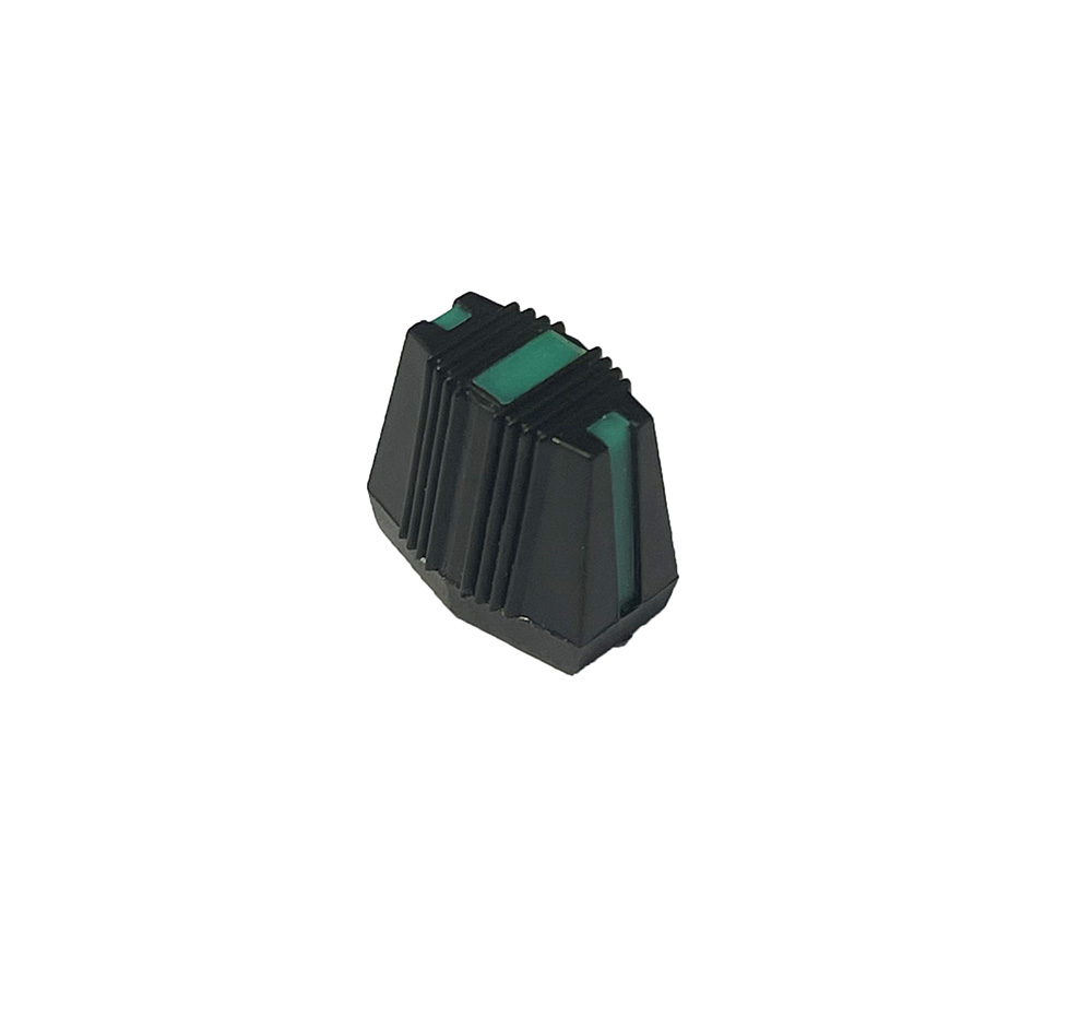Slider knob, green indicator, Korg