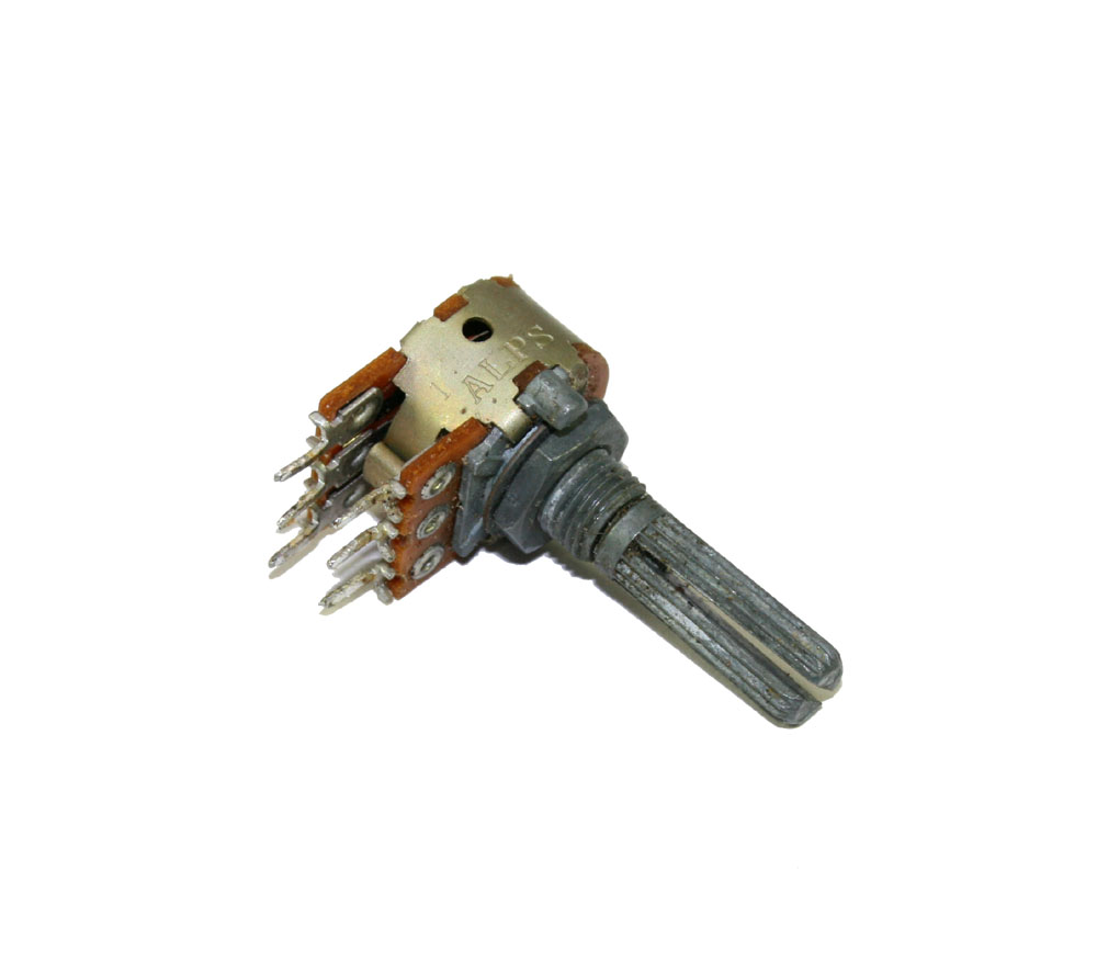Potentiometer, 50kMx2 rotary