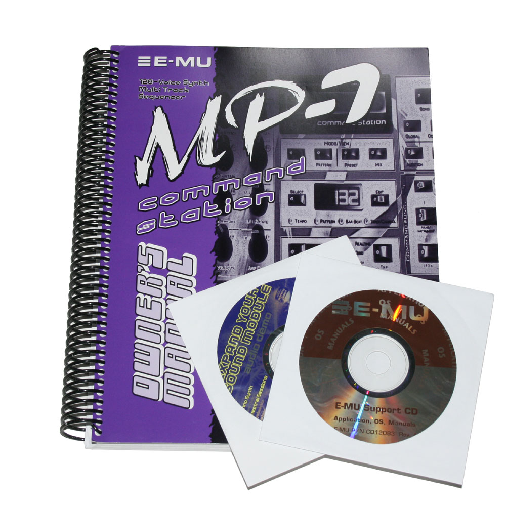 Owner's Manual, E-mu Command Station MP-7
