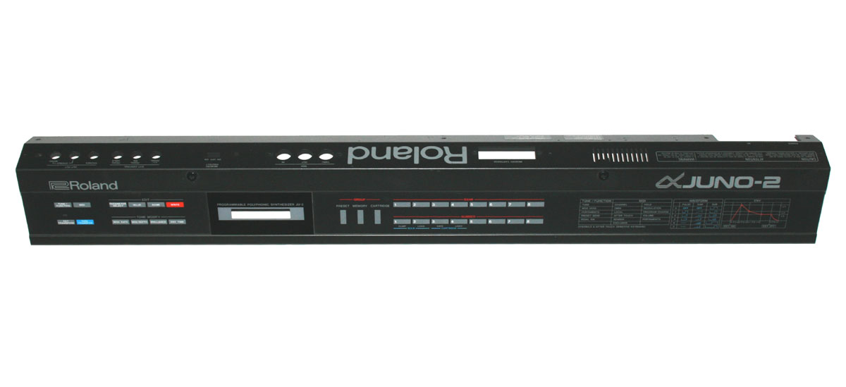 Top panel, Roland Alpha Juno-2