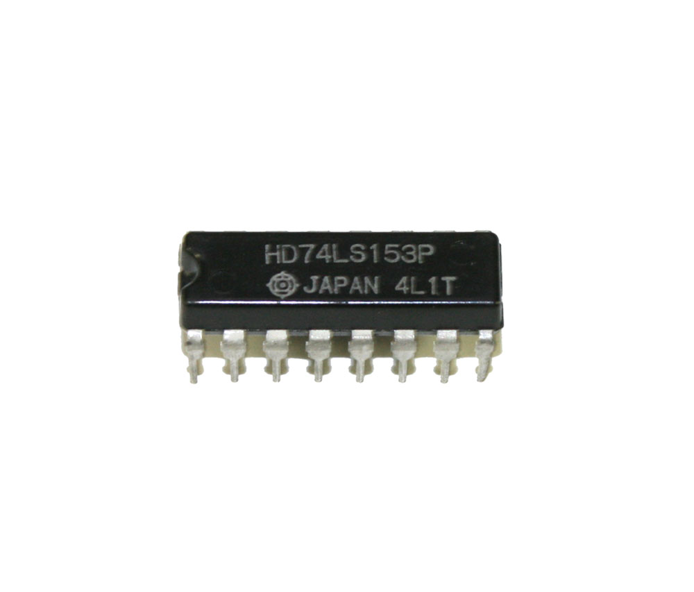 IC, 74LS153 multiplexer