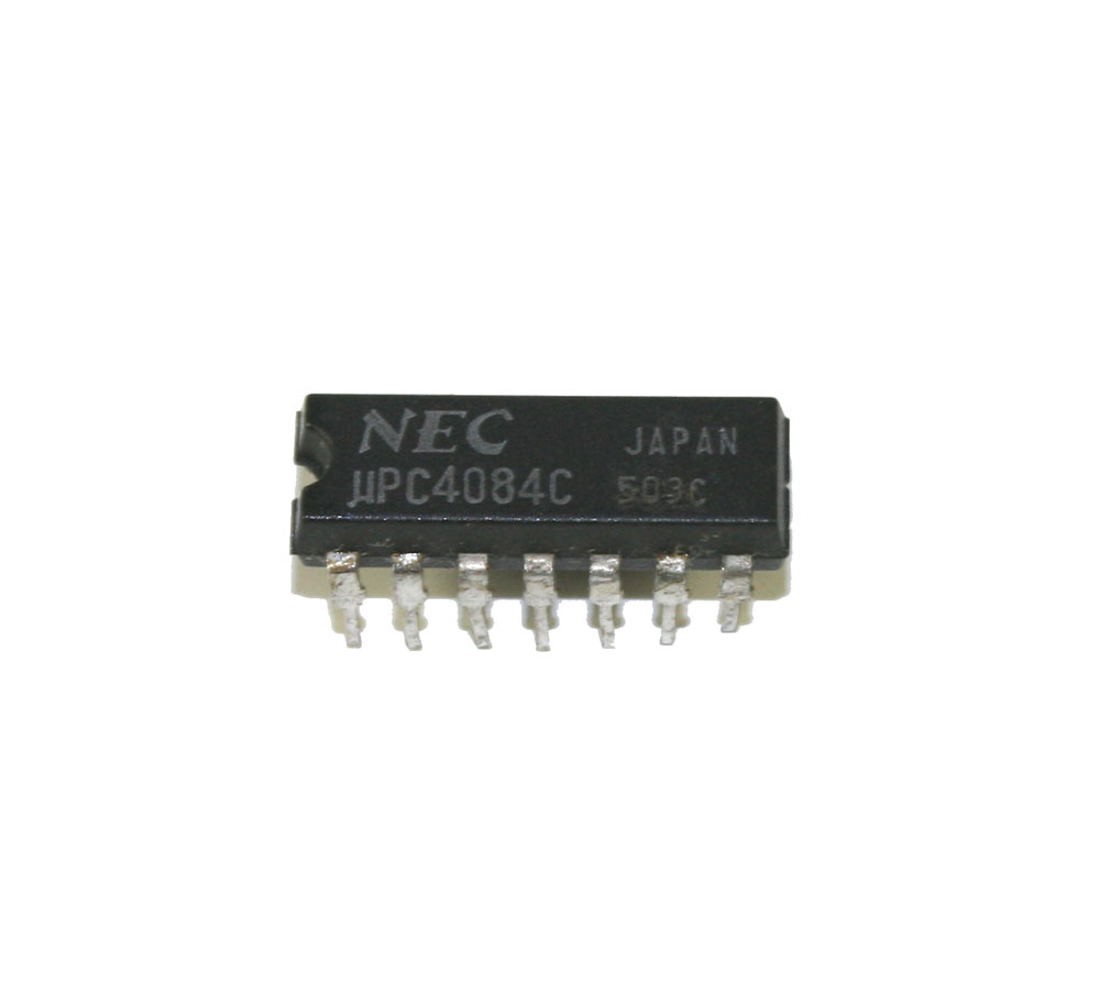 IC, 4084 J-FET quad op amp