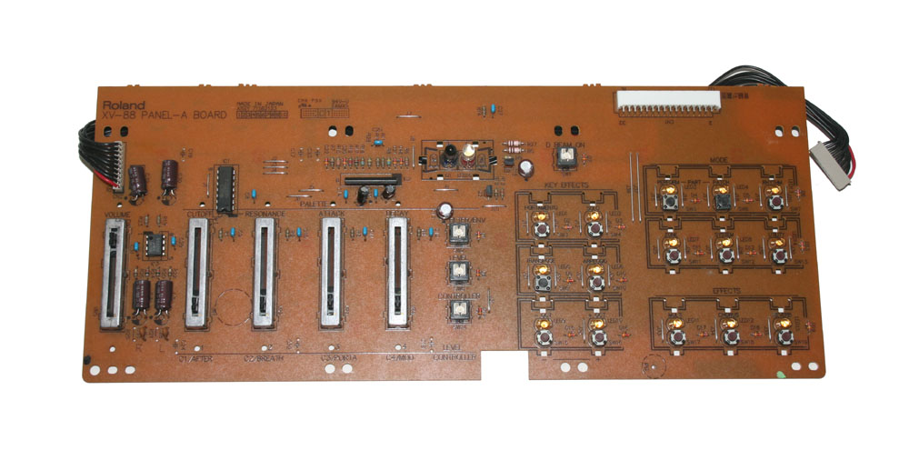 Panel board, left, Roland