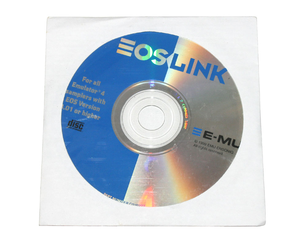 EOS Link CD-ROM for Emulator 4