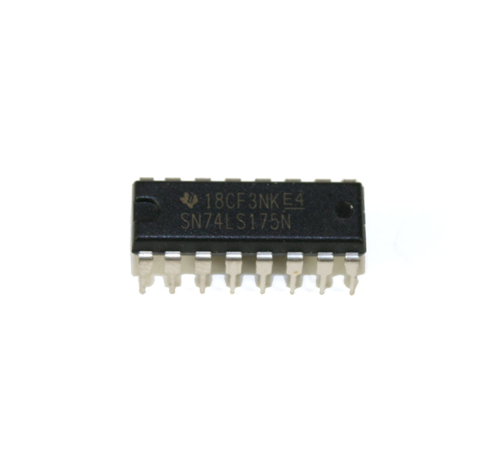 IC, 74LS175 flip-flop