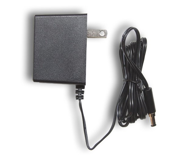 Power adapter, 9VDC, 2000mA