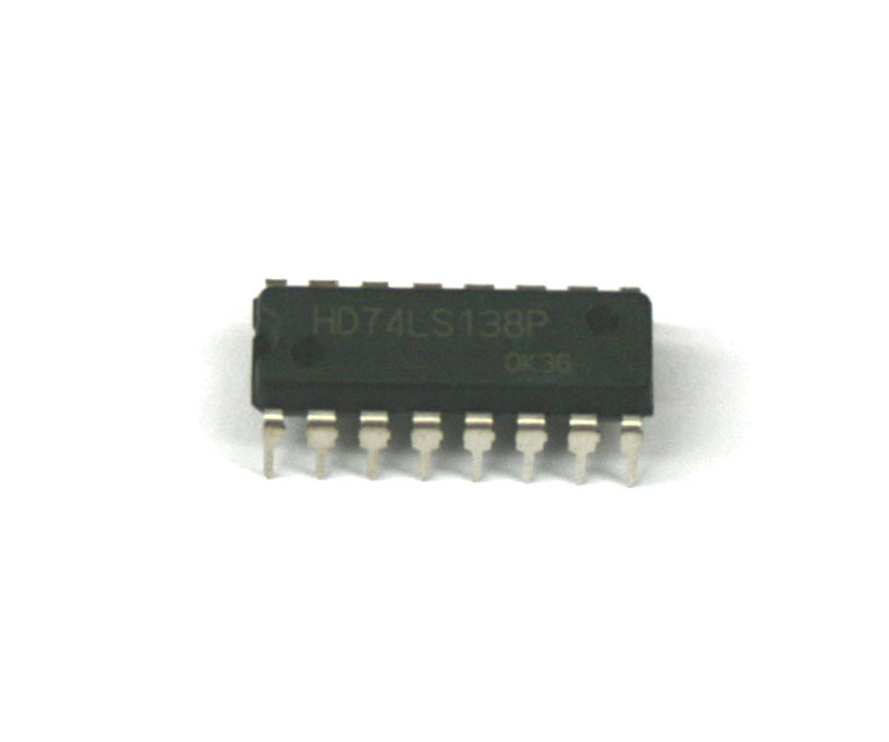 IC, 74LS138 decoder/demultiplexer