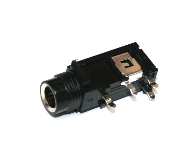 Phone jack, 1/4-inch, 4-pin PCB mount