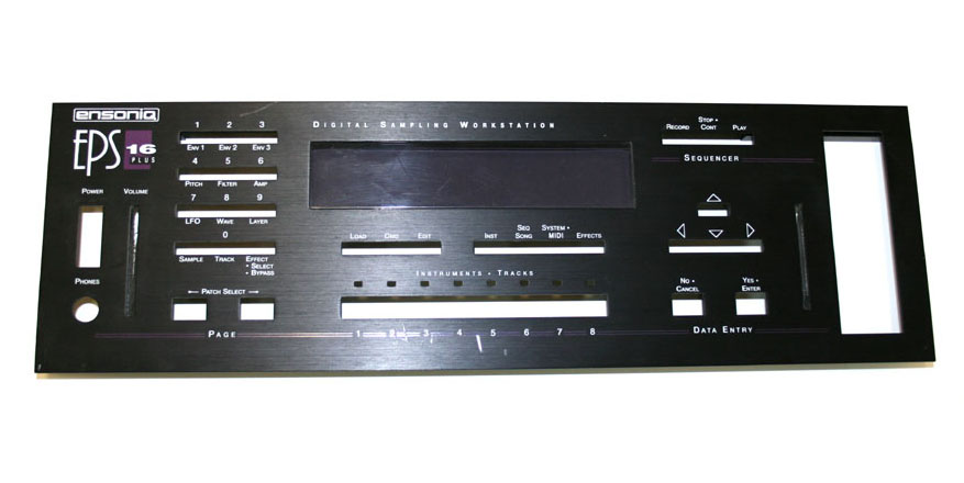Faceplate with bezel, EPS-16 Plus Rack