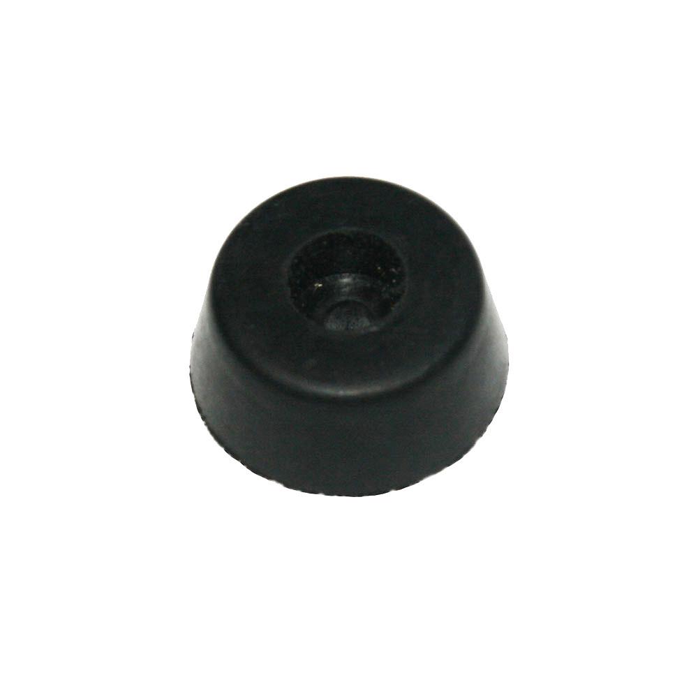 Rubber foot, 3/8-inch tall