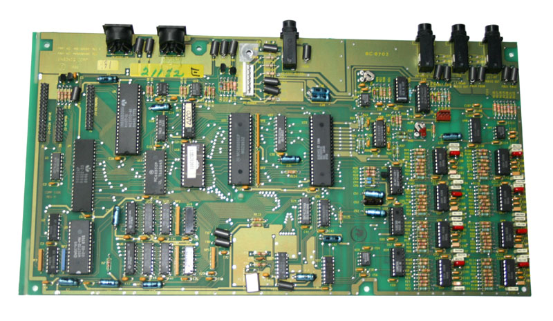 Main board, Ensoniq Mirage DSK-1