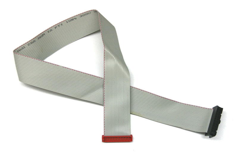 Ribbon cable, 15-inch, 20-pin