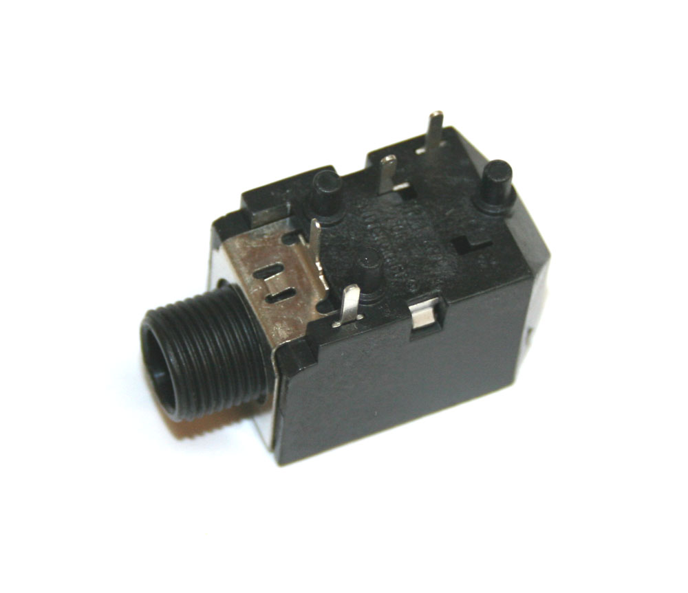 Phone jack, 1/4-inch, 4-pin PCB mount