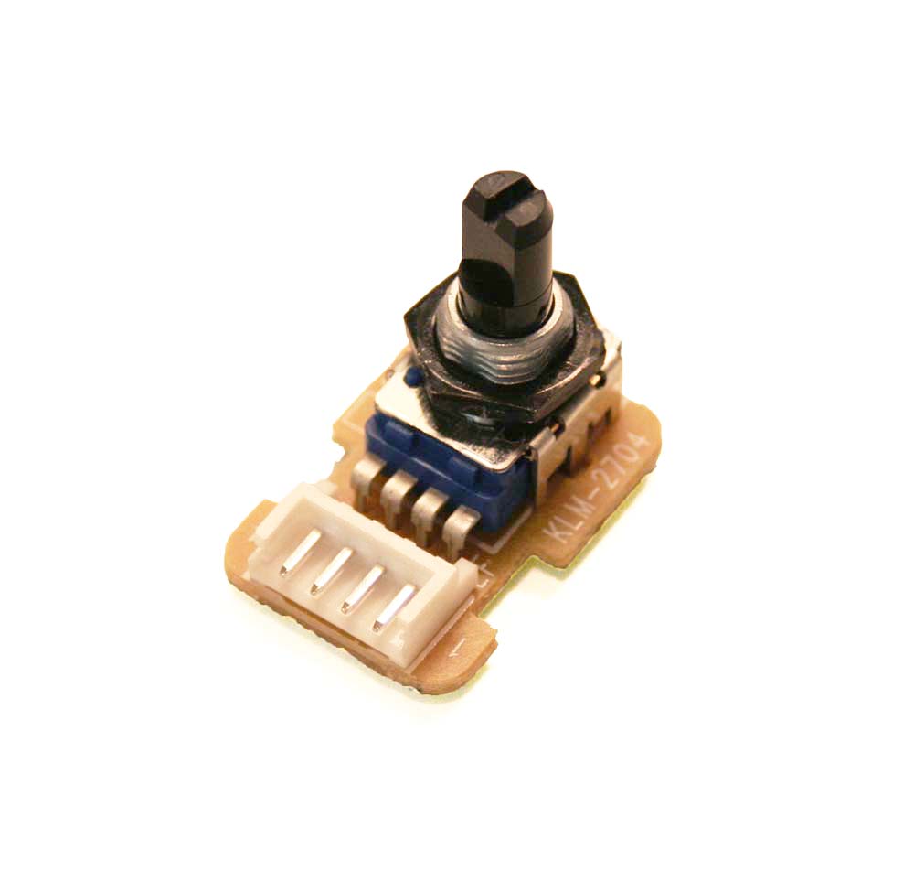 Joystick potentiometer assembly (KLM-2704), X-axis, Korg