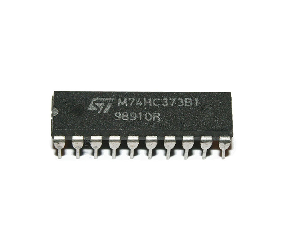 IC, 74HC373 octal D latch