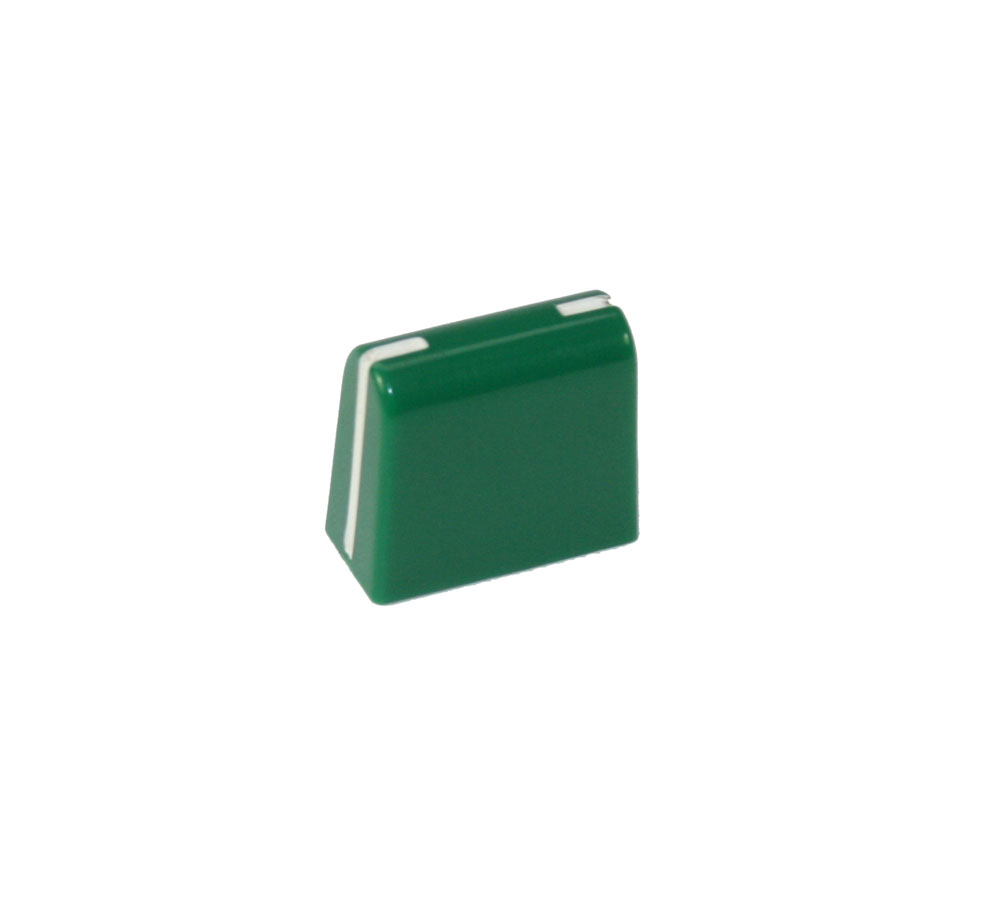 Slider knob, green, Yamaha