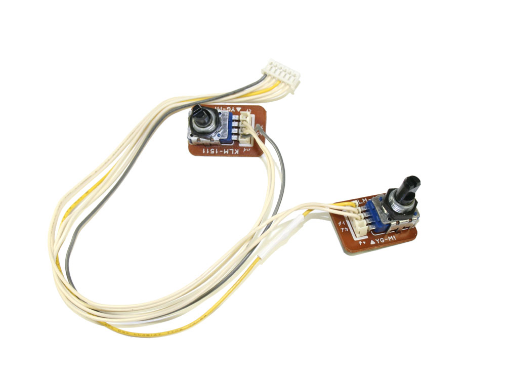 Joystick potentiometer assembly, Korg