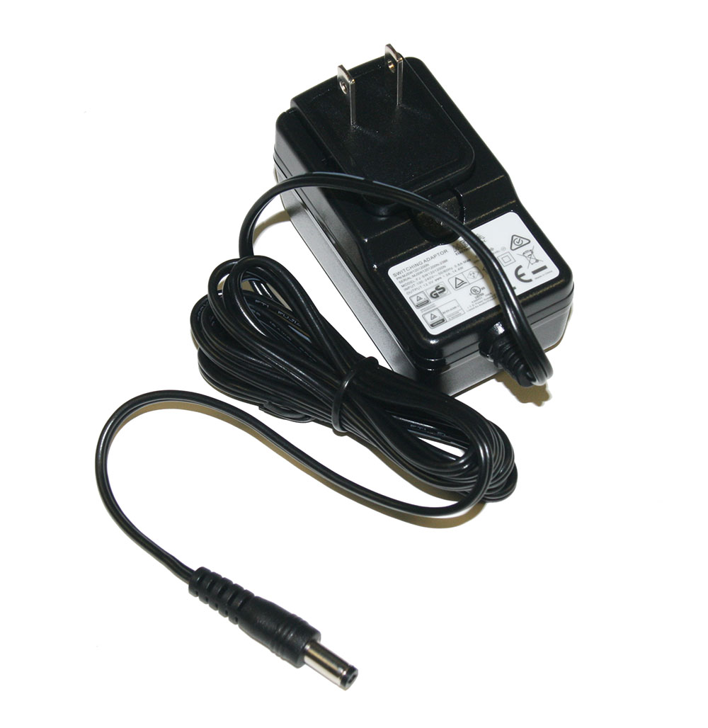 Power adapter, 12VDC, 1200 mA