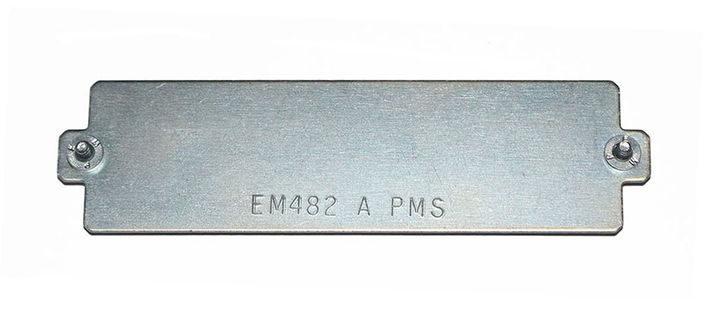 Cover plate, E-mu