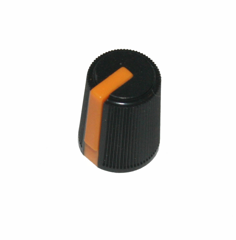 Knob with orange indicator, Roland