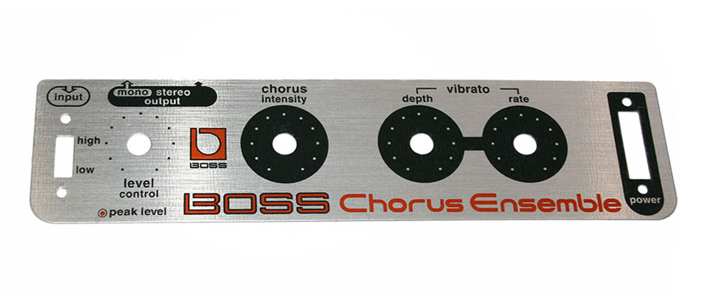 Face plate, Boss CE-1