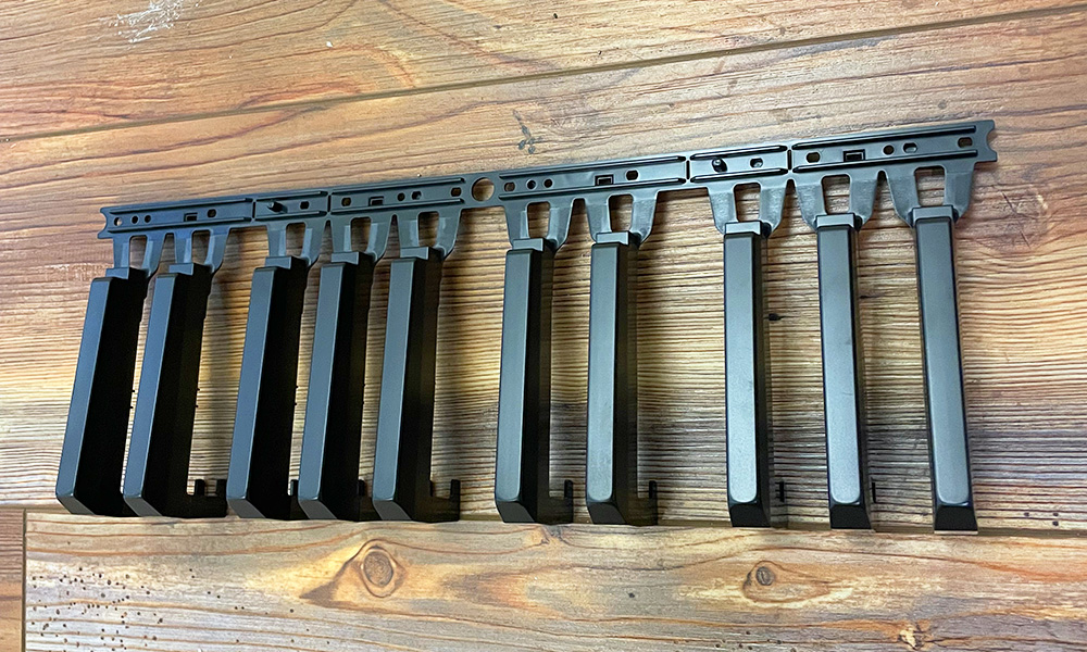 Style 134U keys, black notes group