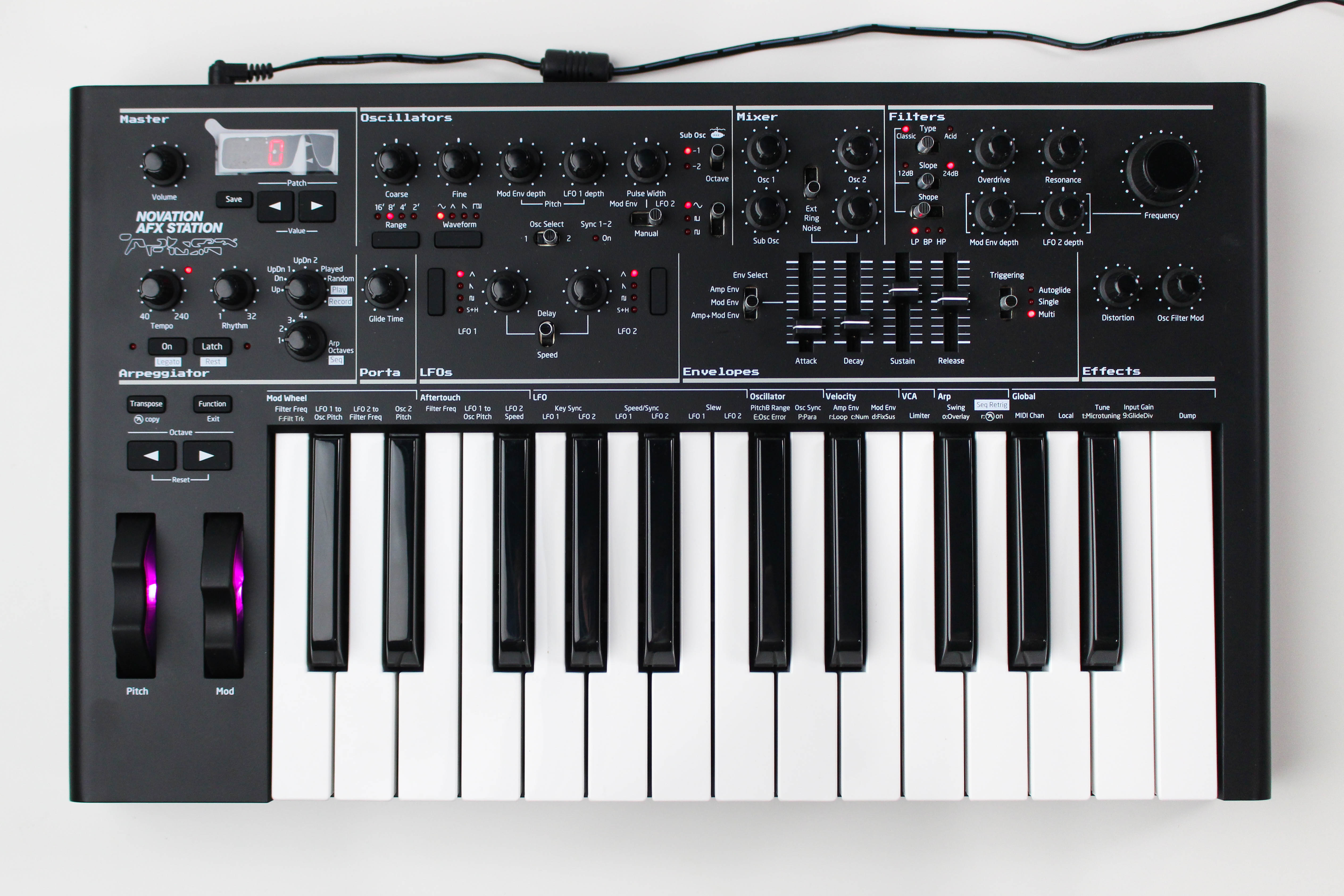 01☆novation ノベーションK-STATION PSU-6 楽器・機材