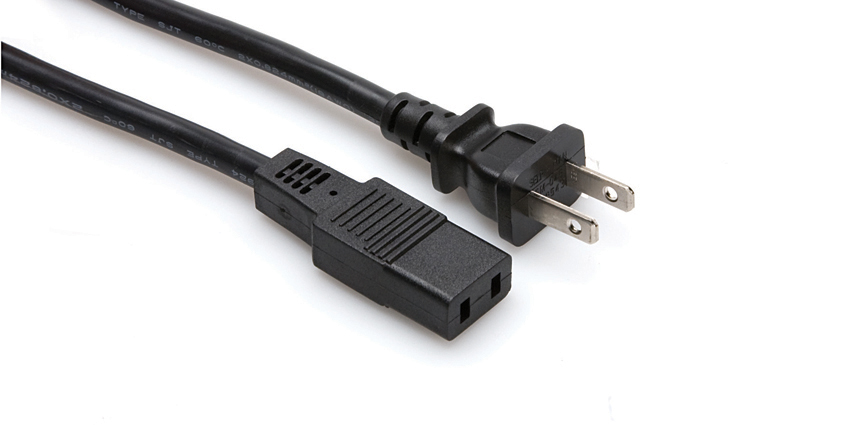 Power cord, 2-blade