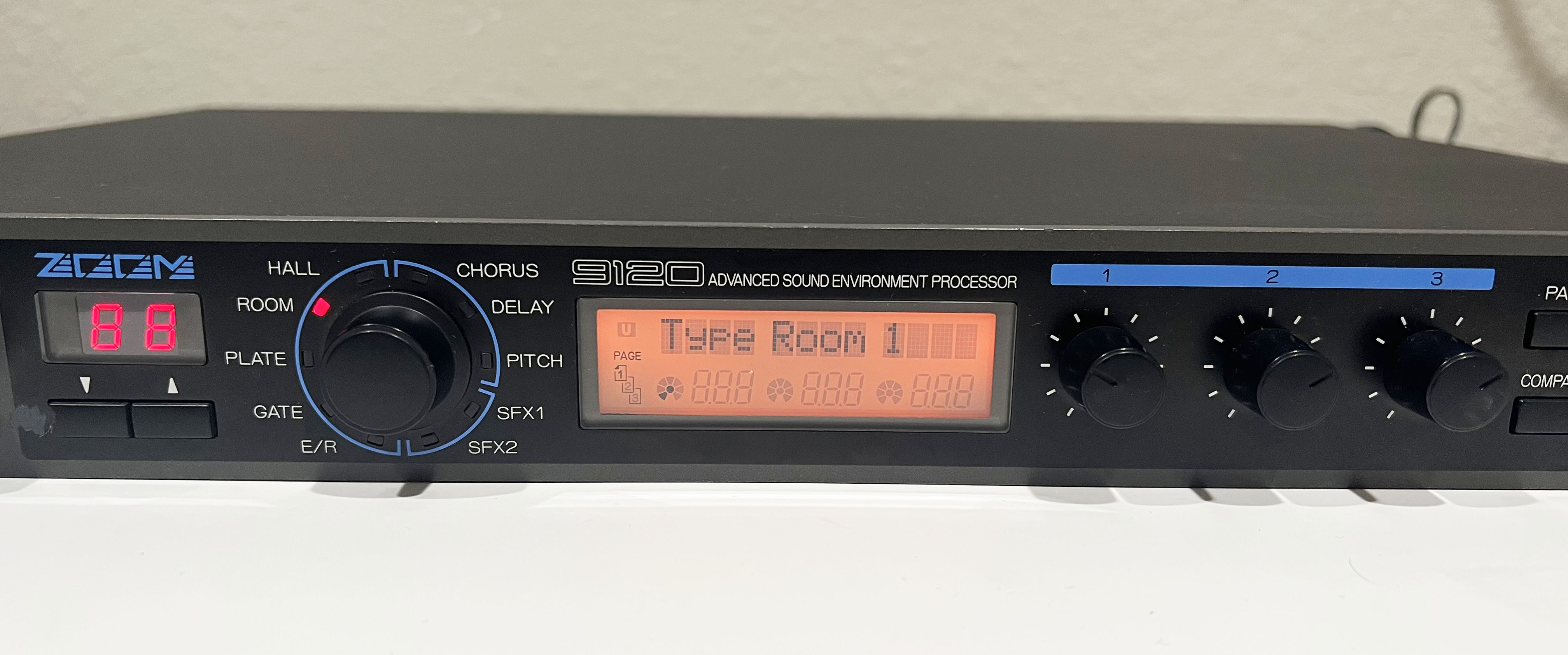 即発送 ZOOM 9120 本体 社外製のアダプター付き　動作確認済み 即発送 ZOOM 9120 本体 社外製のアダプター付き 動作確認済み