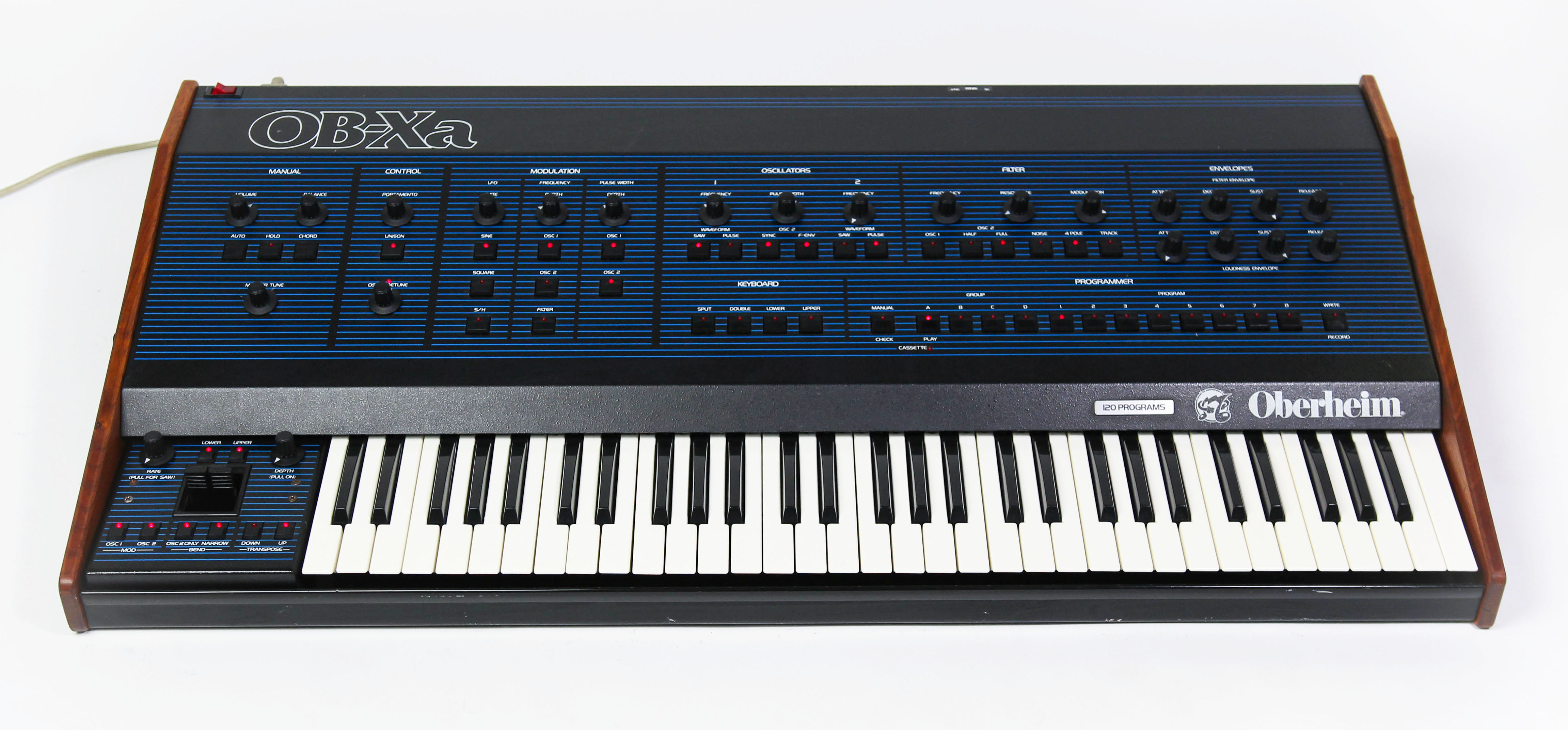 Oberheim OB-Xa synthesizer, signed by Tom O!