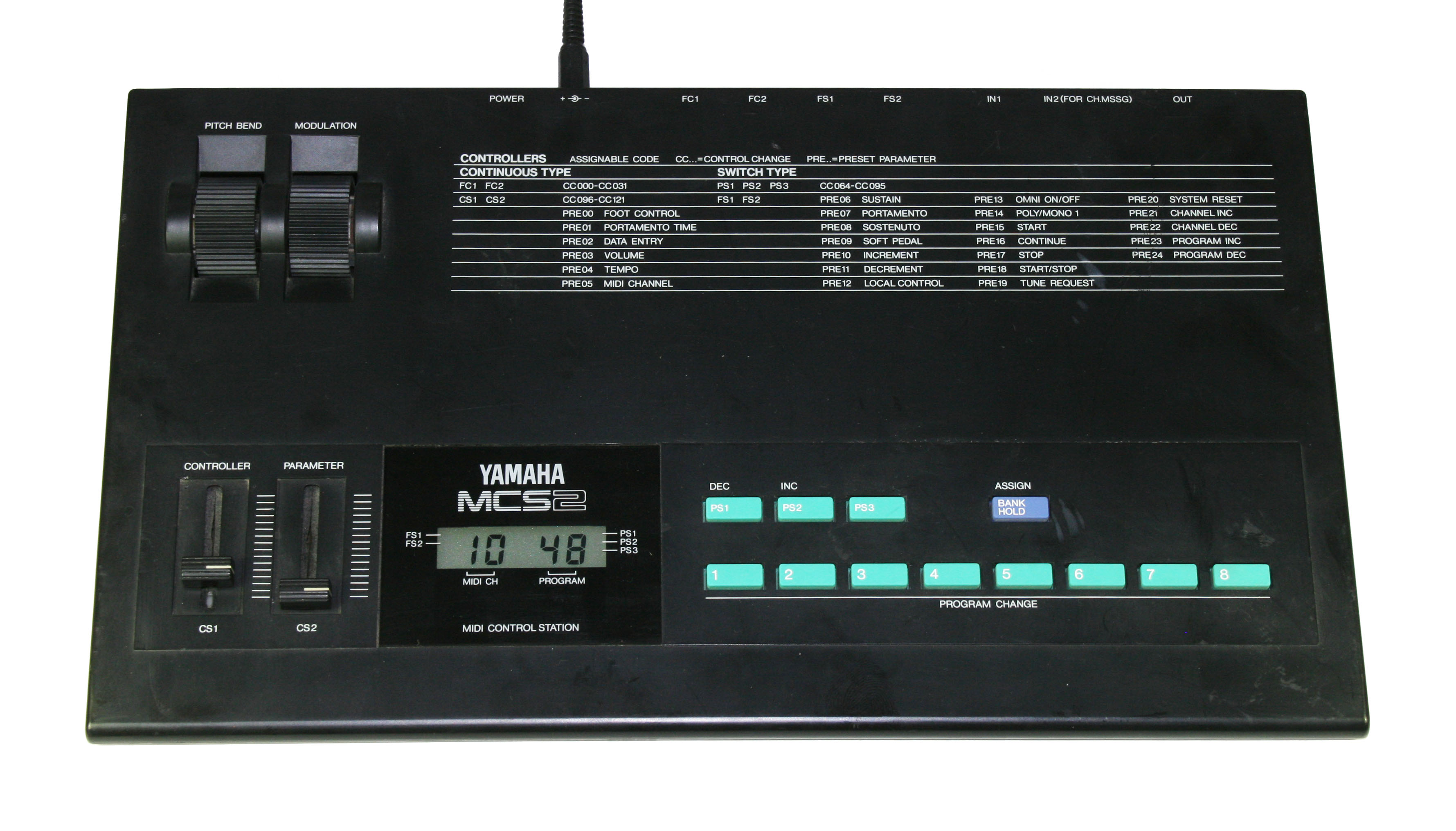 Yamaha MCS2 MIDI Control Station