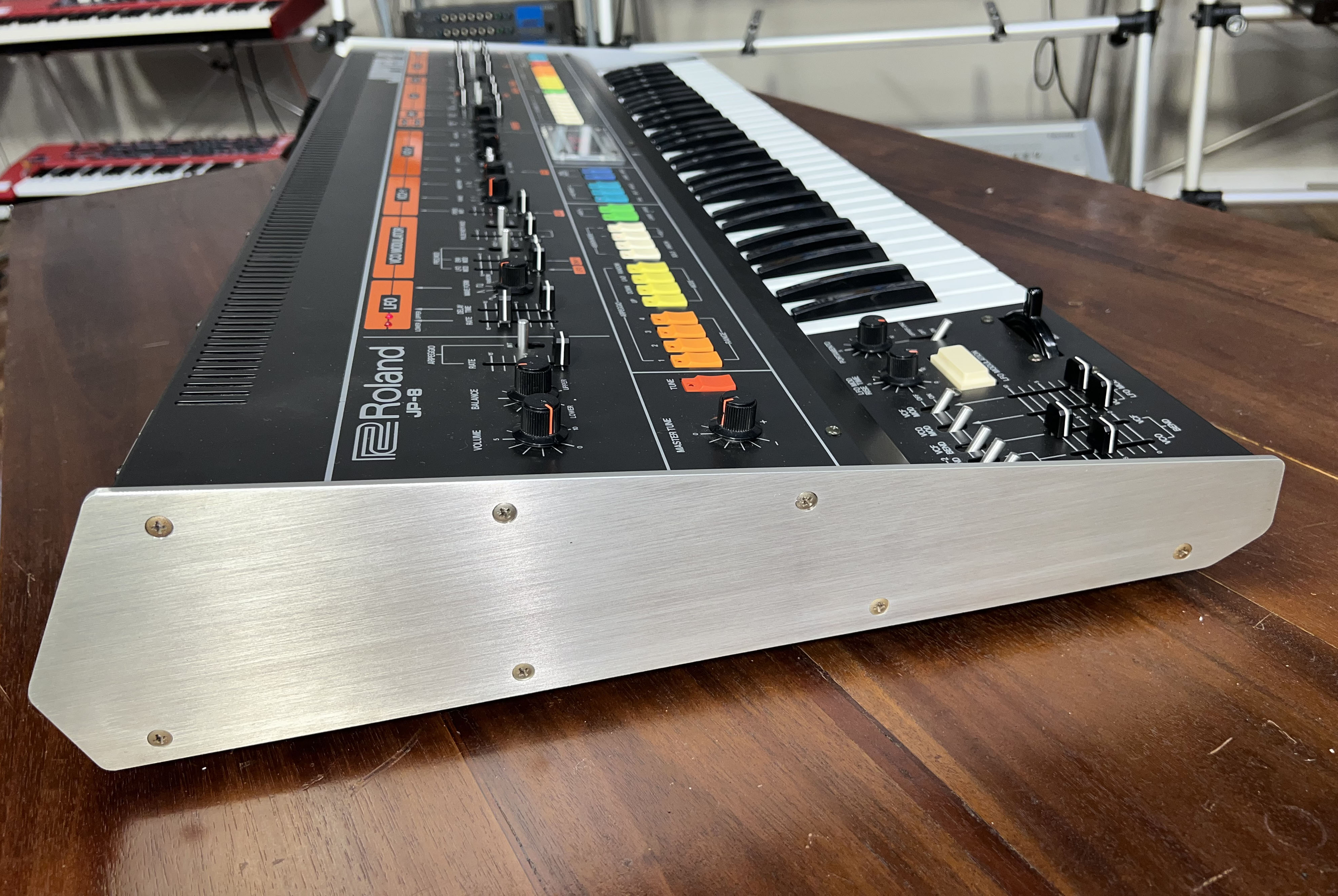 Roland Jupiter 8, with Encore MIDI kit