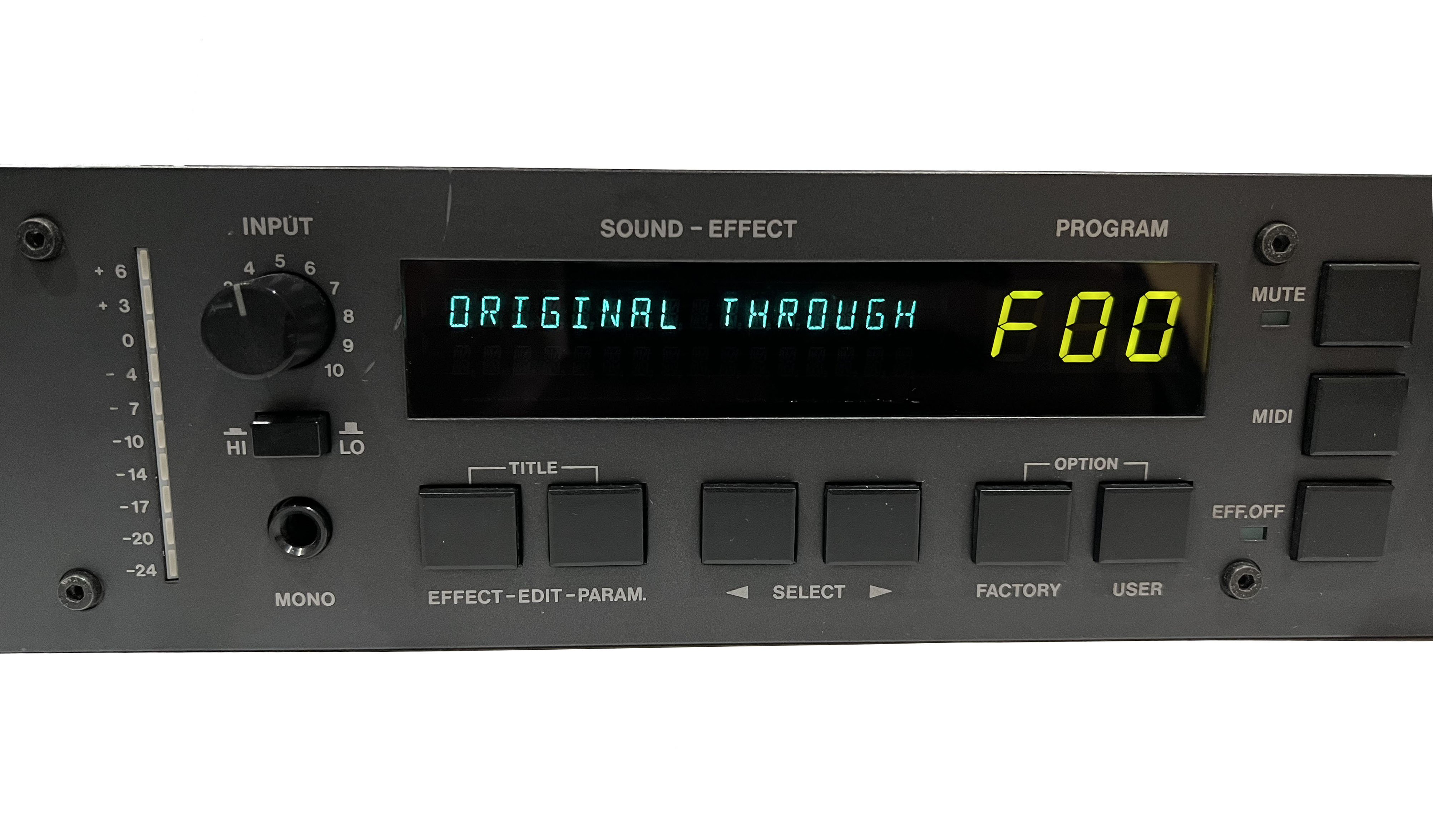 Dynacord DRP 20X digital reverb