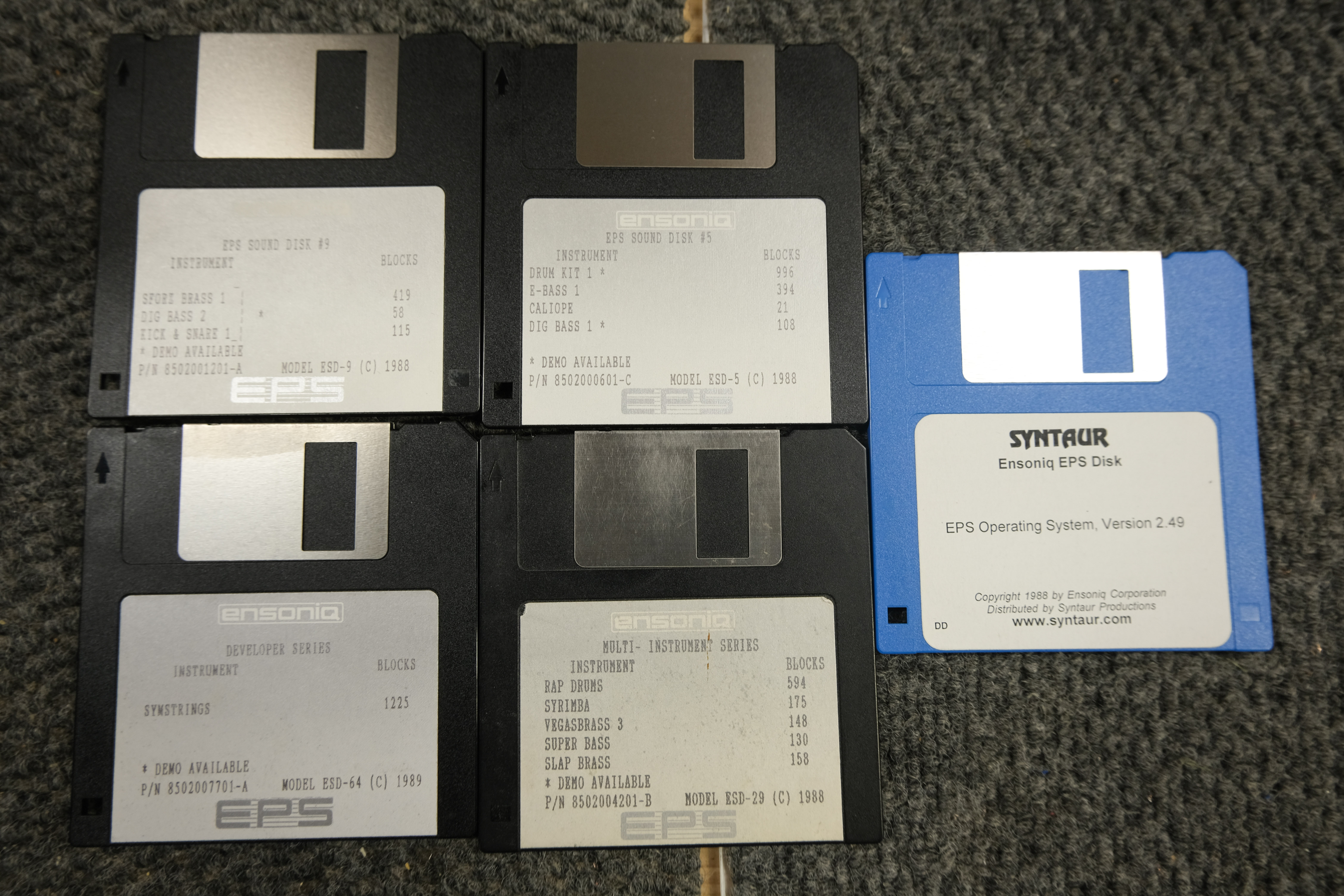 Ensoniq EPS with 4x memory