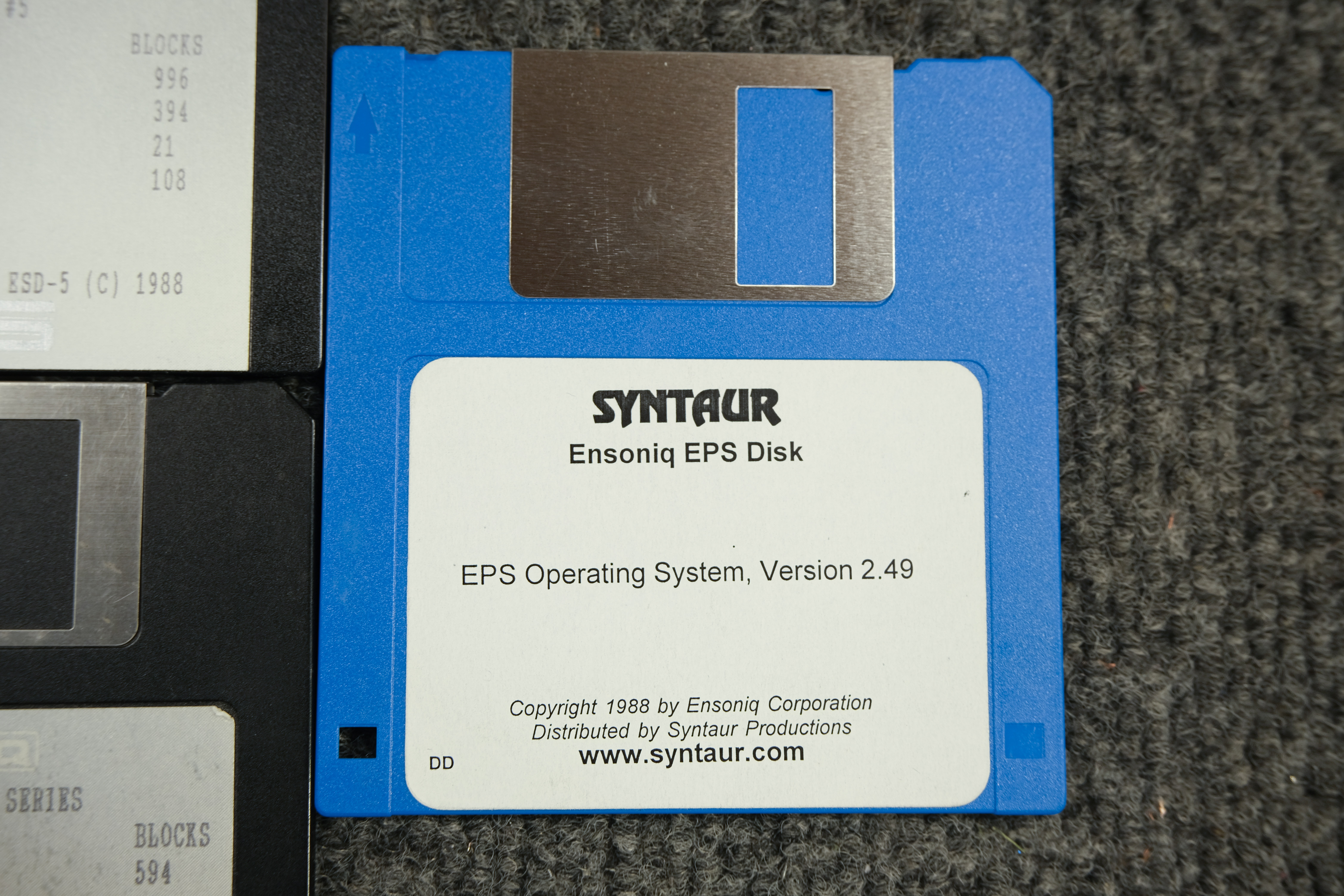 Ensoniq EPS with 4x memory