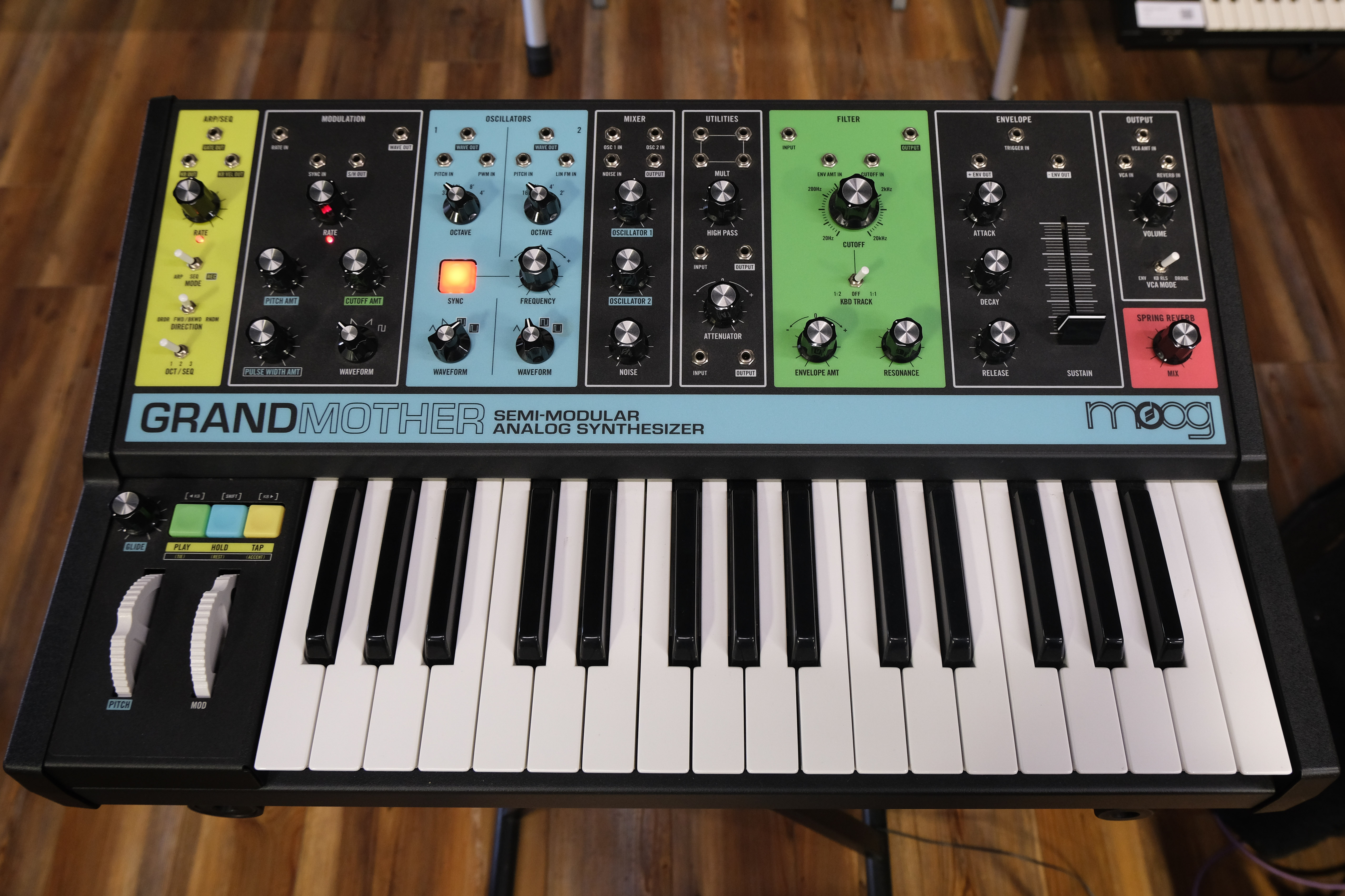 Moog Grandmother with SR-Series Case