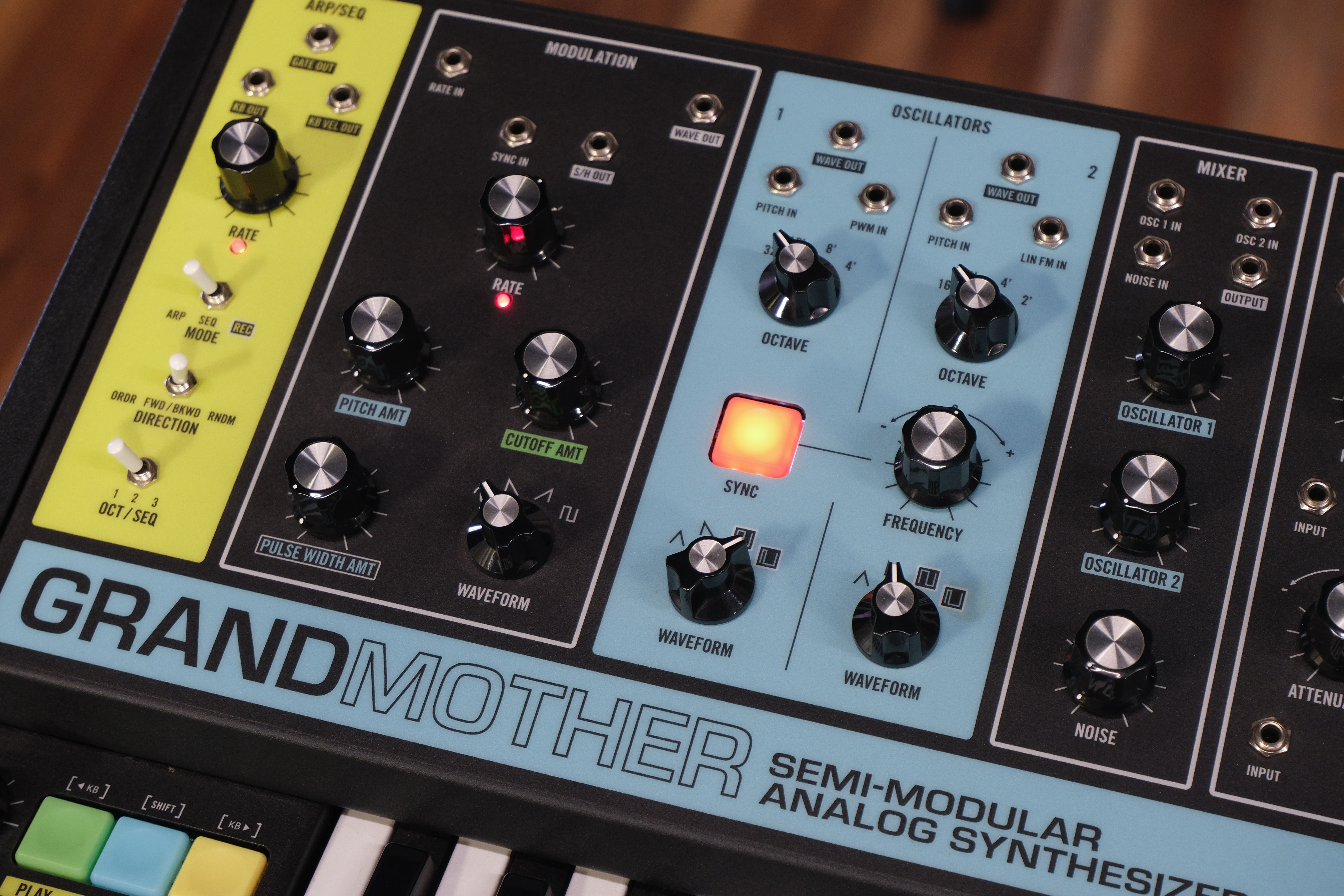 Moog Grandmother with SR-Series Case