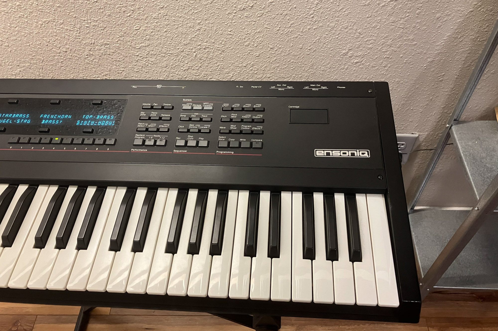 Ensoniq SD-1 with Floppy Emulator