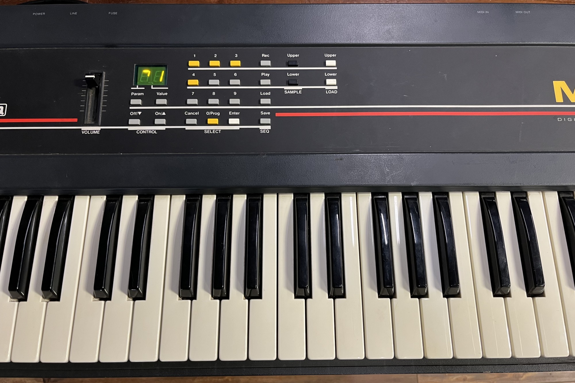 Ensoniq Mirage DSK-1 with Gotek Floppy Emulator