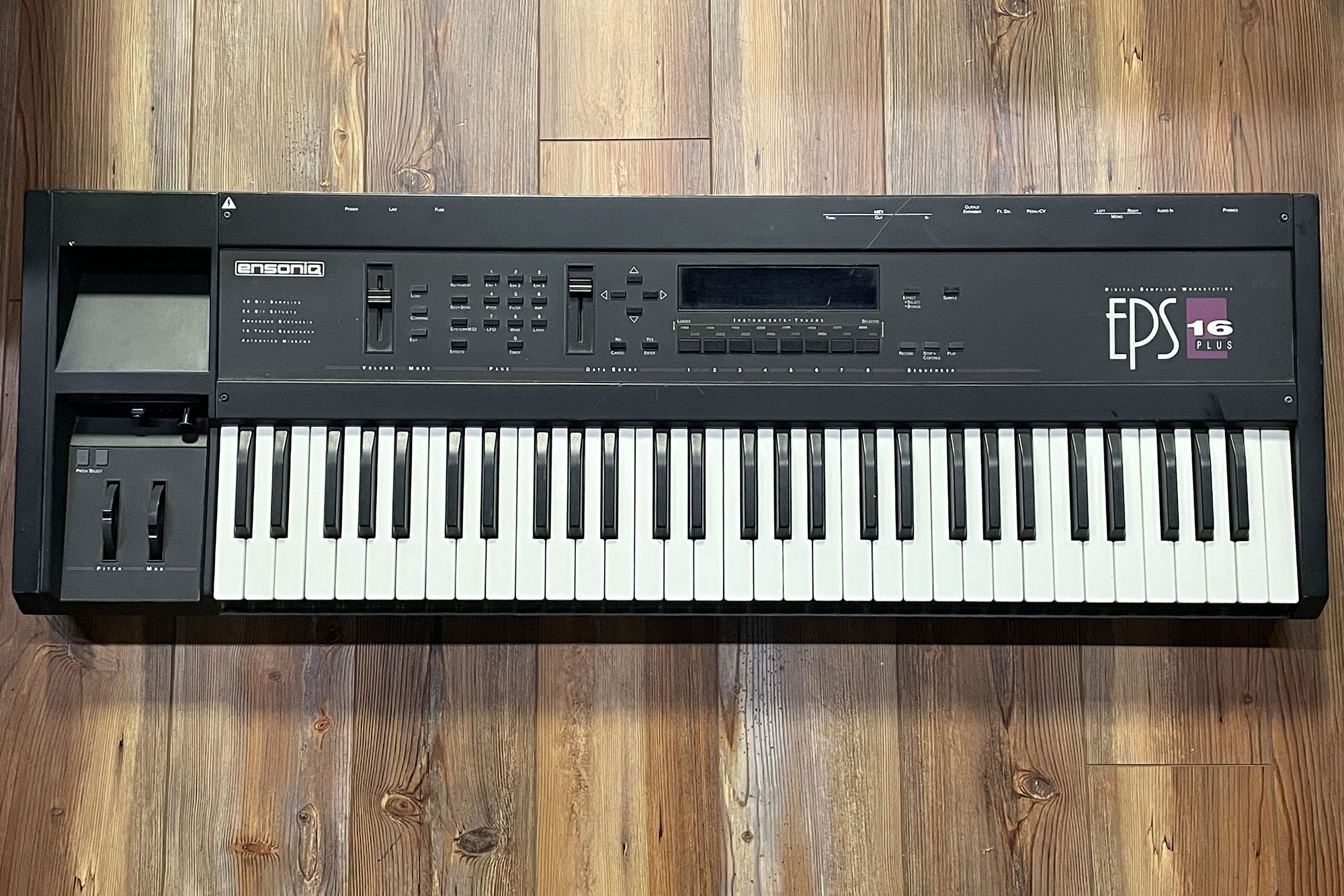 Ensoniq EPS-16 Plus with Gotek and 2X