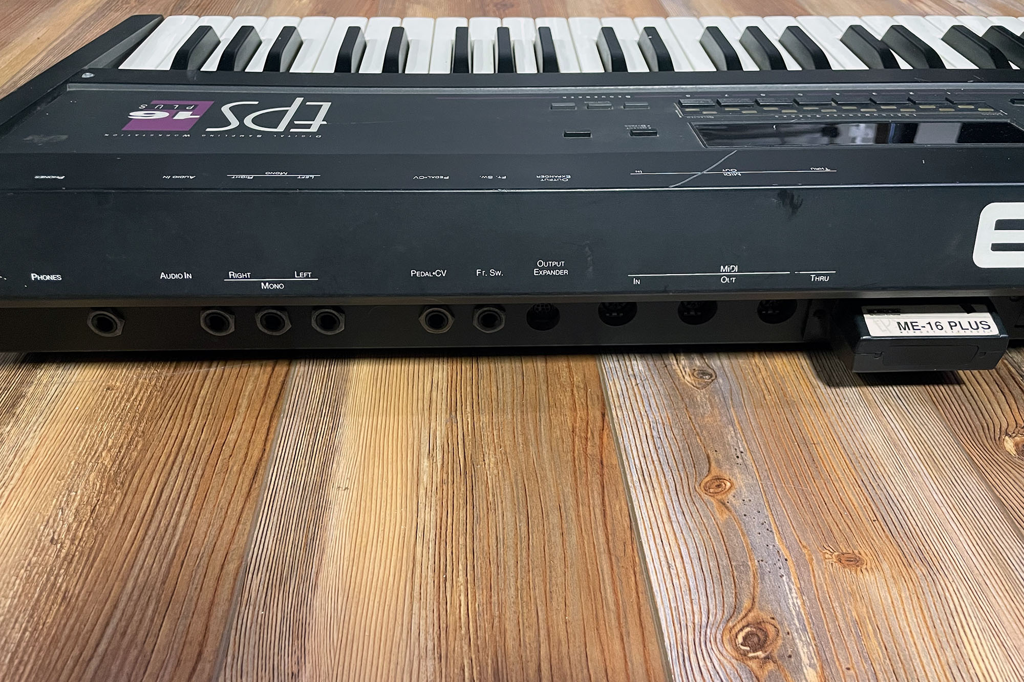 Ensoniq EPS-16 Plus with Gotek and 2X