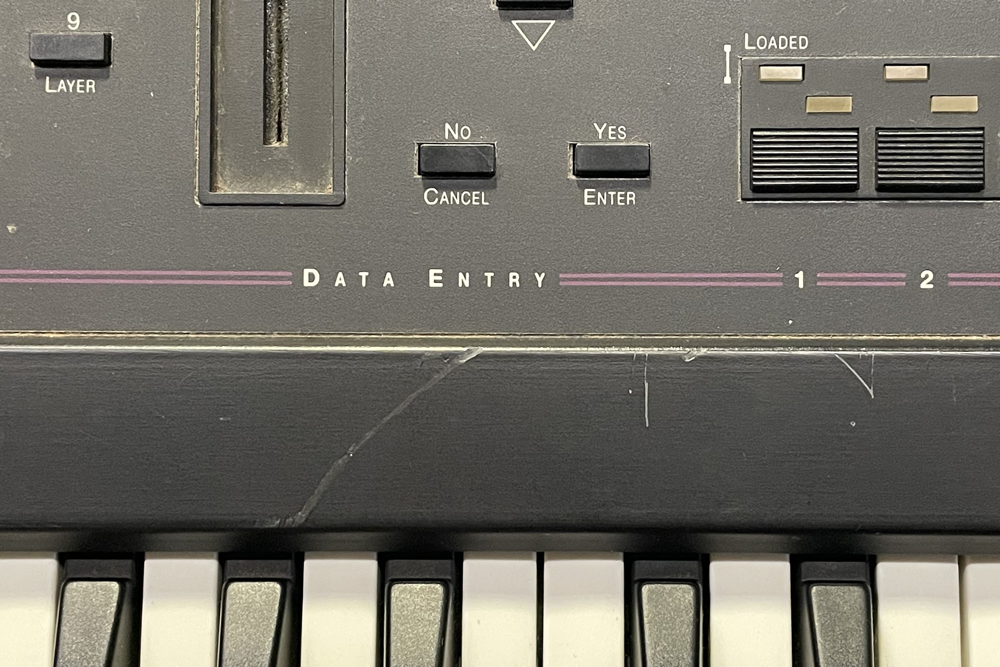 Ensoniq EPS-16 Plus with Gotek and 2X